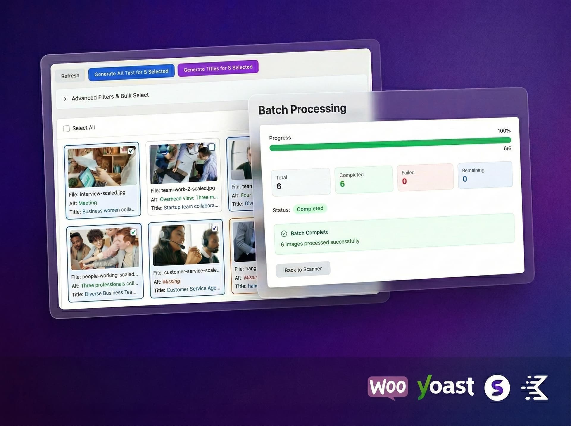 ImageCraft – AI Alt Text, File Renamer & Image SEO Dashboard