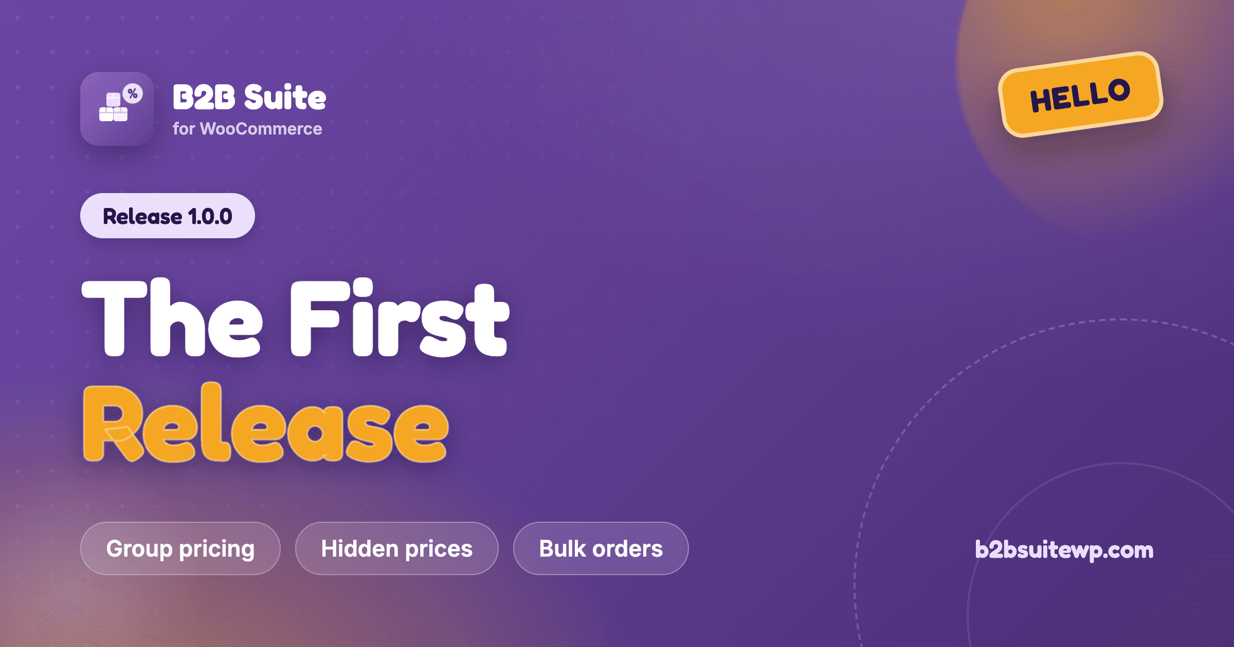 B2B Suite 1.0.0: The First Release