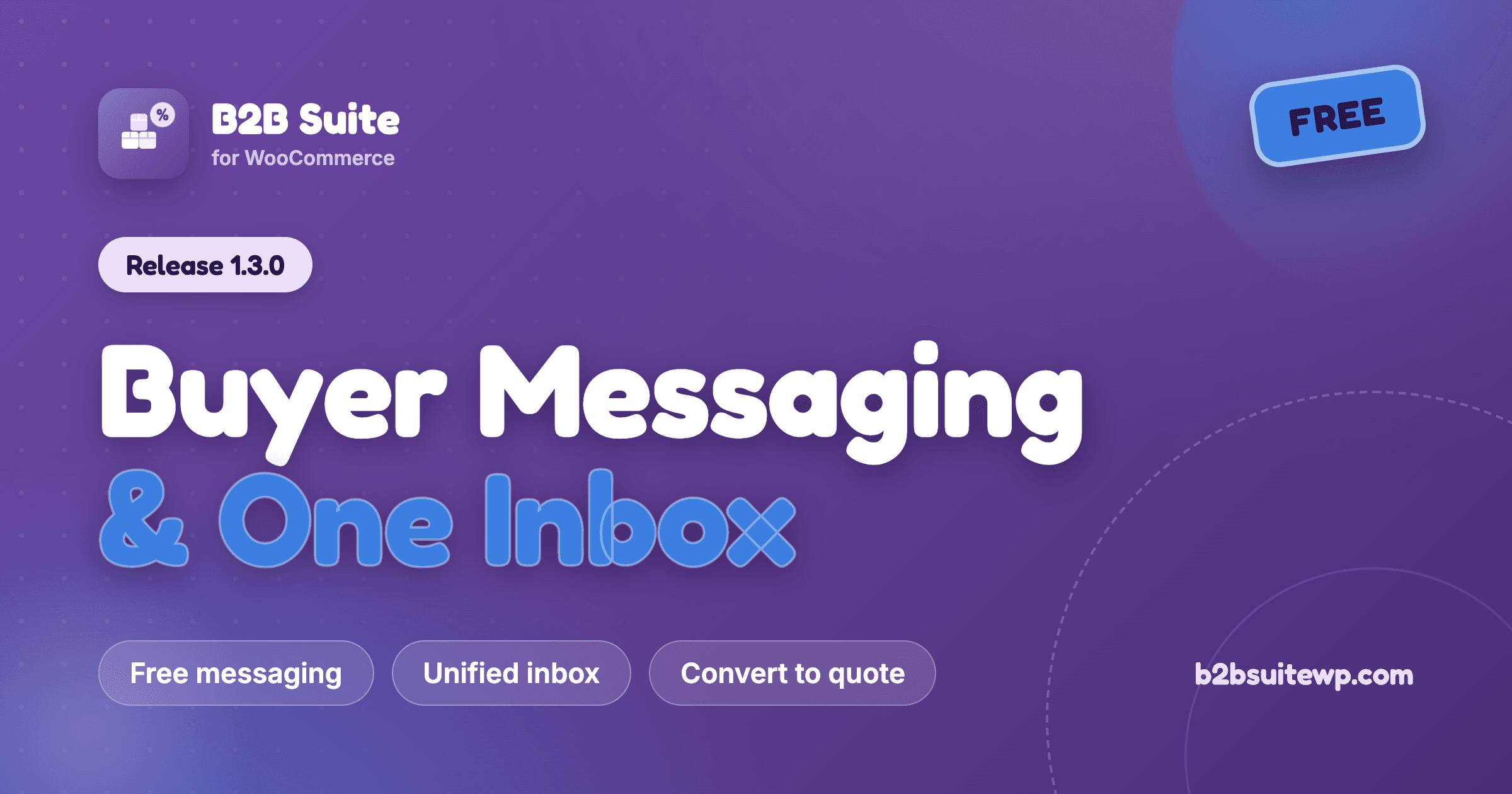 B2B Suite 1.3.0: Buyer Messaging and One Unified Inbox